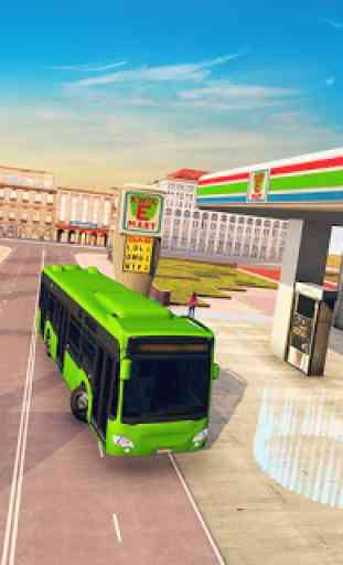 City Bus Conduite d'école Jeu 3D-Coach Bus Sim 18 2