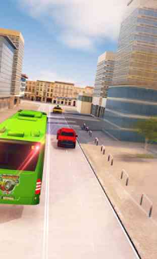 City Bus Conduite d'école Jeu 3D-Coach Bus Sim 18 4