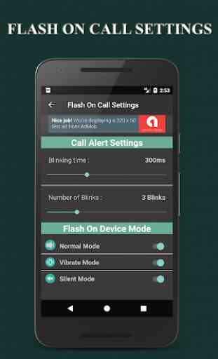 Alertes clignotantes Flash: Appel et SMS 4