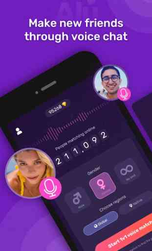 Alu-By voice chat to make friends 1