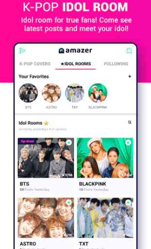 amazer - Global #1 Kpop Cover Dance Video App 2