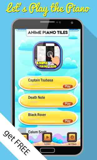 Anime Piano Tiles Games - Anime Lovers 1