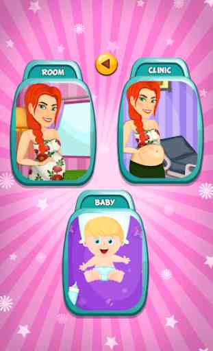 Baby and Mommy: Free Pregnancy games & birth games 2