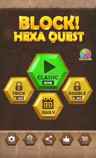 Block Puzzle : Hexa Quest 1