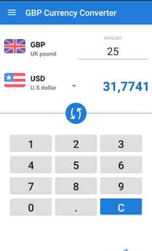 British Pound GBP Currency Converter 1