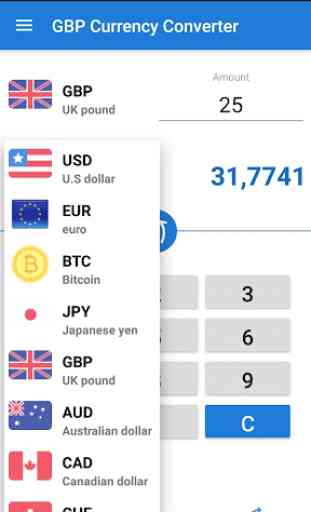 British Pound GBP Currency Converter 2