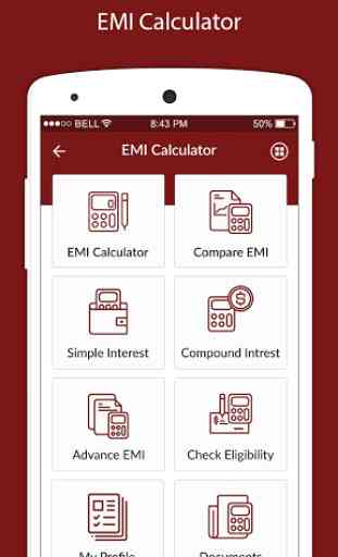 Calculateur EMI - Calculateur de prêt EMI 1