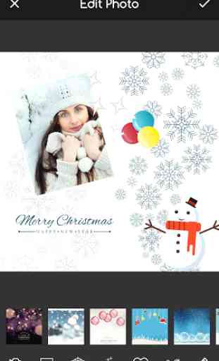 Christmas Photo Editor, Stickers & Collage Maker 1