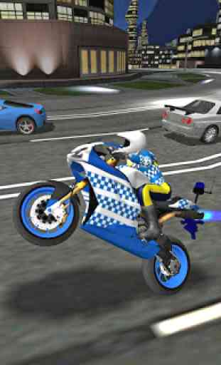 City Police MotorBike 3D Driving Simulator 1