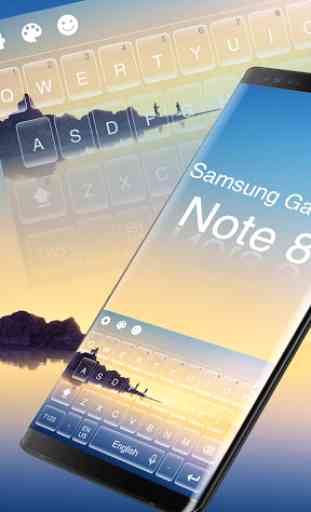 Clavier pour Galaxy Note 8 2