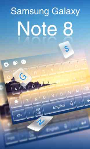 Clavier pour Galaxy Note 8 3