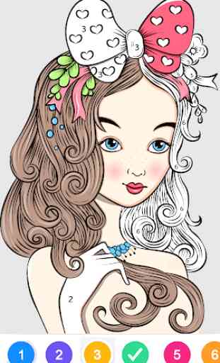 Color By Number - Coloring Book 1