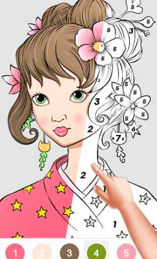 Color By Number - Coloring Book 2