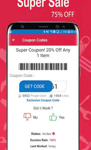 Coupon pour Harbor Freight Tools - Code promo 102% 4
