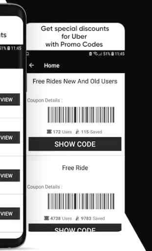 Coupons for Uber Rideshare Discounts Promo Codes 3