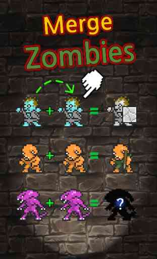 Cultiver un zombie - Fusionner des zombies 1