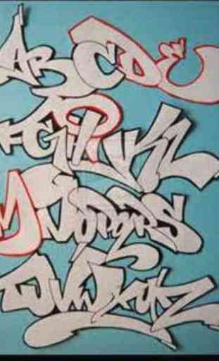 des lettres de graffiti 3
