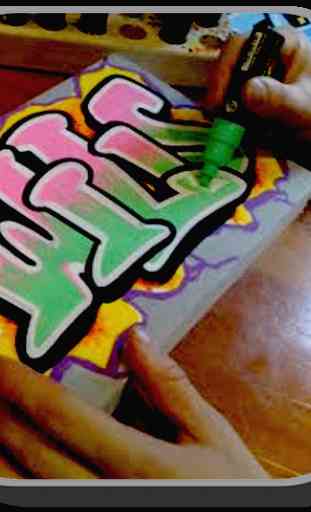 Dessin Graffiti Lettres 1