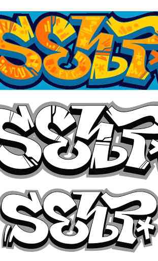 Dessin Graffiti Lettres 2