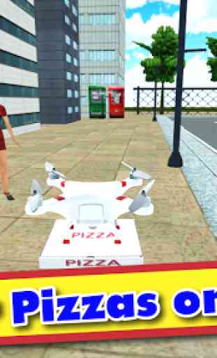Drone Pizza Delivery 3D 1