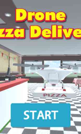 Drone Pizza Delivery 3D 2