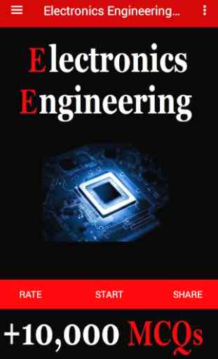 Electronics Engineering MCQs (+10,000) 1