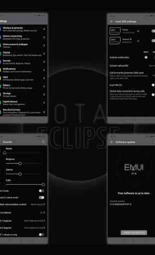 [EMUI 9.1]Total Eclipse Theme 2