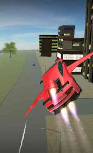 Flying Car Simulator 2018: Air Stunts 3