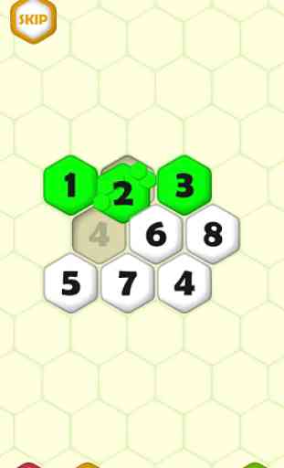 Hexa Puzzle - Number Sorting Brain Game 4