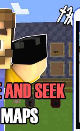 Hide and Seek Maps for Minecraft PE 1