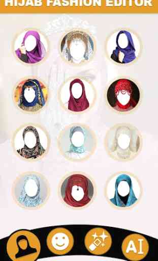 Hijab Fashion Photo Montage: Burka Face Editor 1