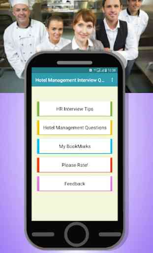 Hotel Management Interview Questions 1