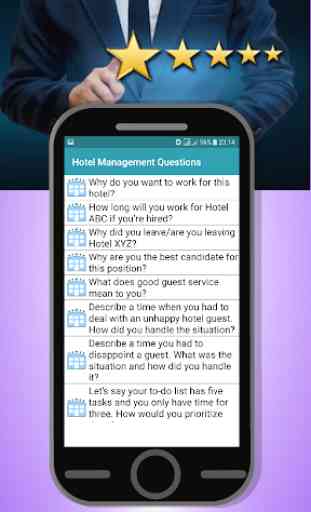 Hotel Management Interview Questions 3