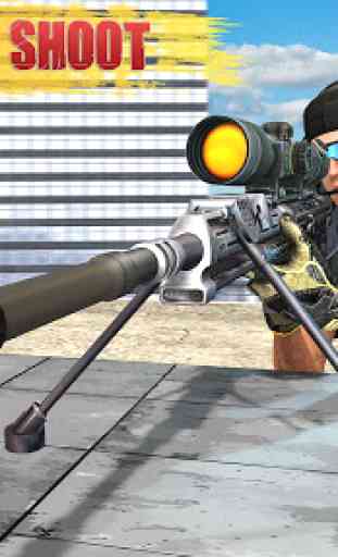 Jeux de tir Sniper Warrior: Jeu de tir Sniper 1