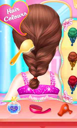 Little Princess Salon de coiffure tresse magique 2