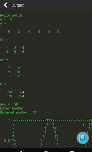 Madona: Run Matlab/Octave code 2