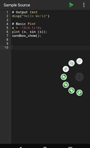 Madona: Run Matlab/Octave code 3