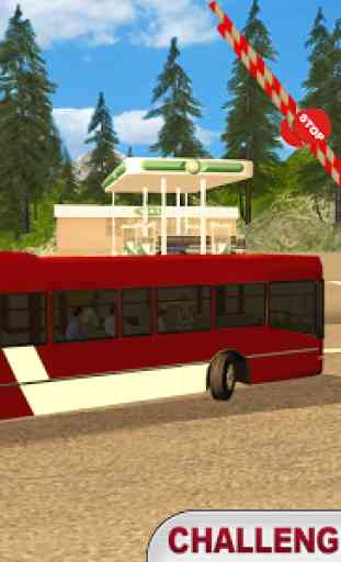 moderne autobus simulateur montée conduire 1