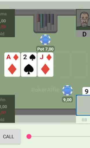 Offline Poker with AI PokerAlfie - Pro Poker 3