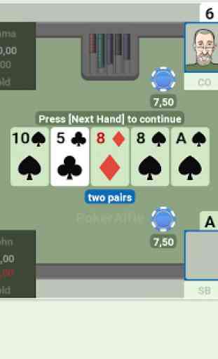 Offline Poker with AI PokerAlfie - Pro Poker 4