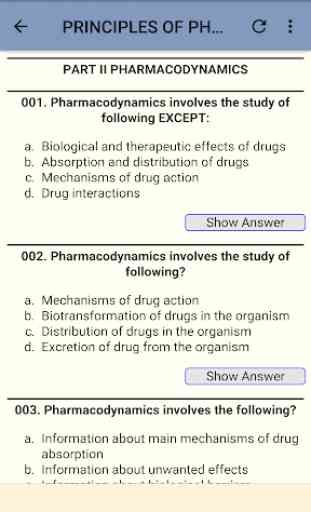 Pharmacology MCQs & Mnemonics 2