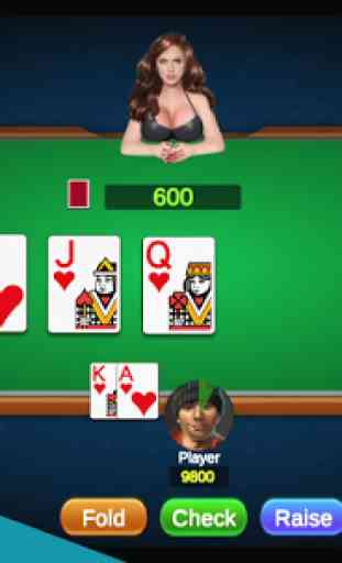 Poker Offline Free 2020 - Texas Holdem With Girl 1