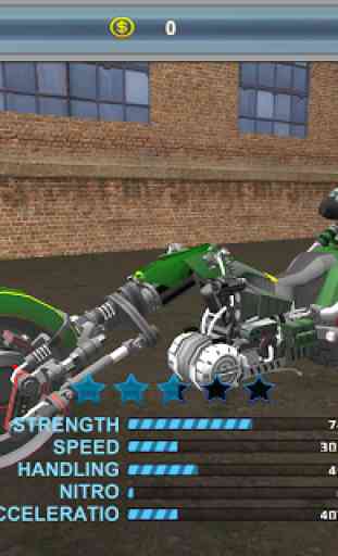 Police Sci Fi Bike Rider 3D 2