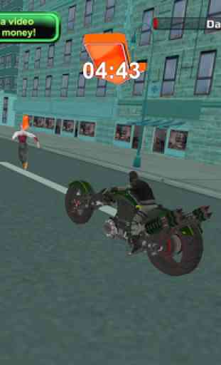 Police Sci Fi Bike Rider 3D 4