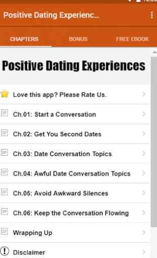 Positive Dating Experiences 2