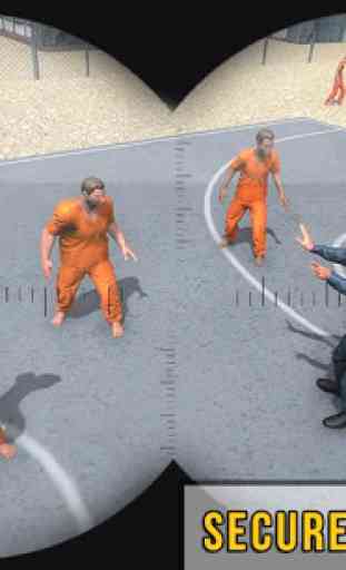 Prison sniper fl 3D: évasion d'un prisonnier 1