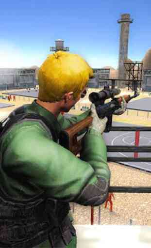 Prison sniper fl 3D: évasion d'un prisonnier 2