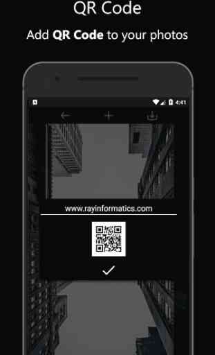 Ray Watermark - Watermark with QR, Logo, Text 3