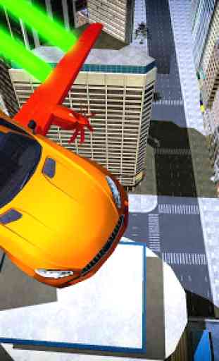 Real Light Flying Car Racing Simulator Games 2019 3
