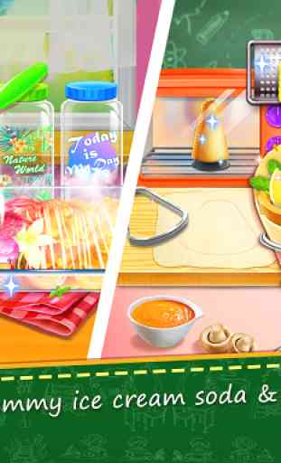 School Lunch Food Maker 2: Free Cooking Games 3
